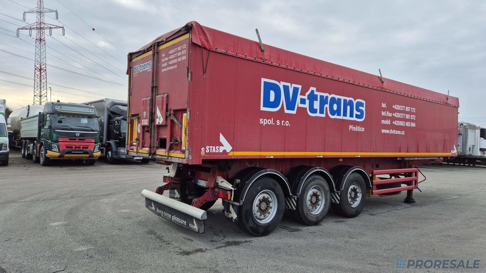 STAS SZ 336 K - sklápěč 52 m3 - Fe / Al - 翻斗半拖车:图4 STAS SZ 336 K - sklápěč 52 m3 - Fe / Al - 翻斗半拖车:图4