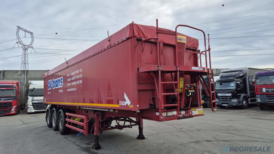 STAS SZ 336 K - sklápěč 52 m3 - Fe / Al - 翻斗半拖车:图1 STAS SZ 336 K - sklápěč 52 m3 - Fe / Al - 翻斗半拖车:图1