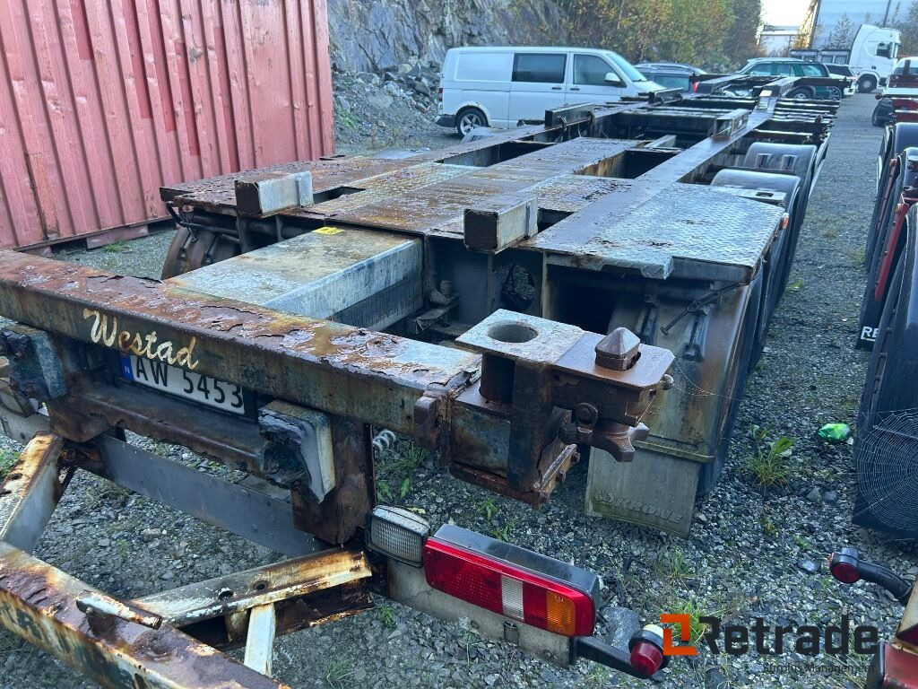 2010 Container henger KRONE SDC 27 - 集装箱运输车/ 可拆卸车身的半拖车:图3 2010 Container henger KRONE SDC 27 - 集装箱运输车/ 可拆卸车身的半拖车:图3