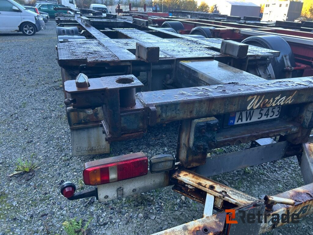 2010 Container henger KRONE SDC 27 - 集装箱运输车/ 可拆卸车身的半拖车:图4 2010 Container henger KRONE SDC 27 - 集装箱运输车/ 可拆卸车身的半拖车:图4