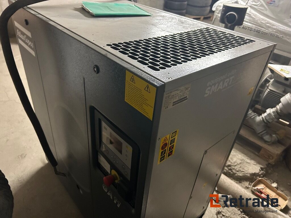 2011 Høytrykk kompressor Atlas Copco Work Place Air System GA 11 - 工业设备:图1 2011 Høytrykk kompressor Atlas Copco Work Place Air System GA 11 - 工业设备:图1