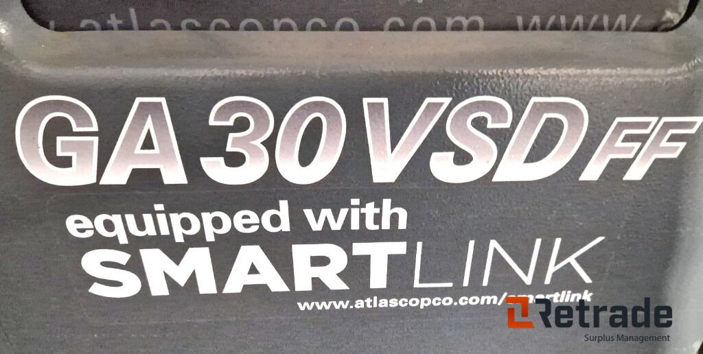 Atlas Copco GA 30 VSD FF SKRUEKOMPRESSOR - 工业设备:图3 Atlas Copco GA 30 VSD FF SKRUEKOMPRESSOR - 工业设备:图3