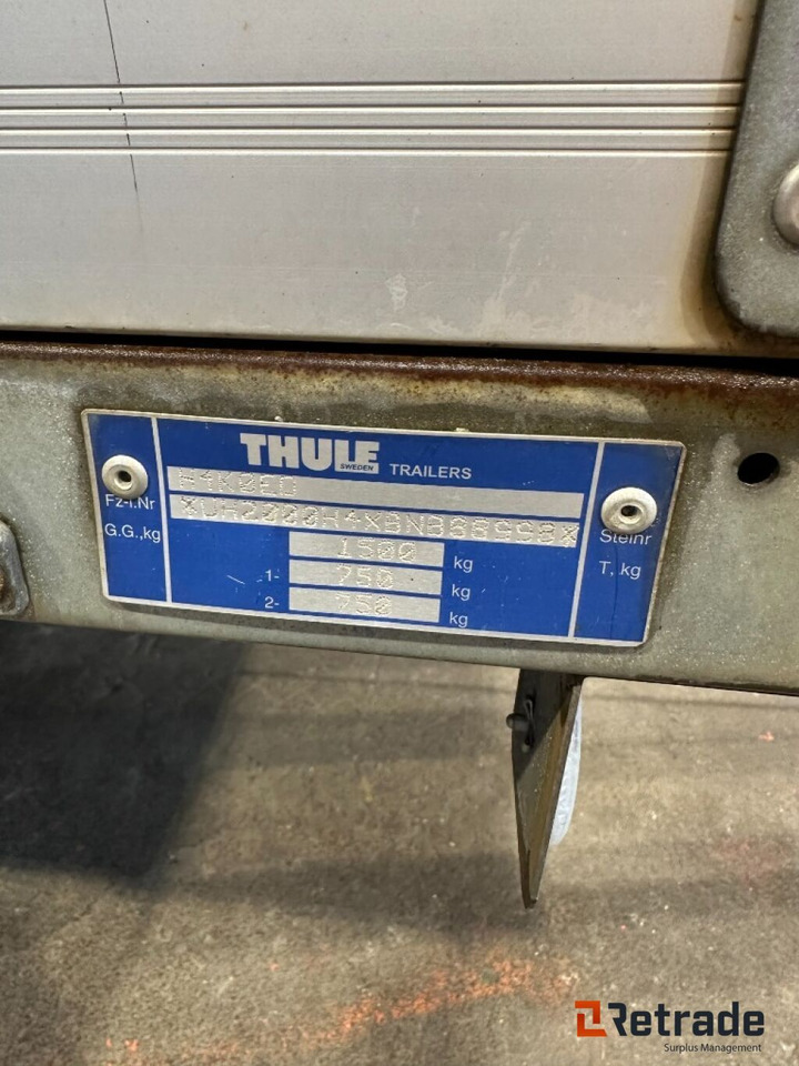 BRENDERUP 4260TB 1500kg tilhenger - 栏板式/ 平板拖车:图5 BRENDERUP 4260TB 1500kg tilhenger - 栏板式/ 平板拖车:图5