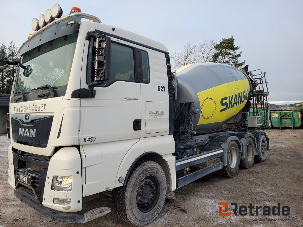 Betongbil betongroterare MAN TGX 35.500 8X4-4 BL Euro 6 - 混凝土搅拌车:图1 Betongbil betongroterare MAN TGX 35.500 8X4-4 BL Euro 6 - 混凝土搅拌车:图1