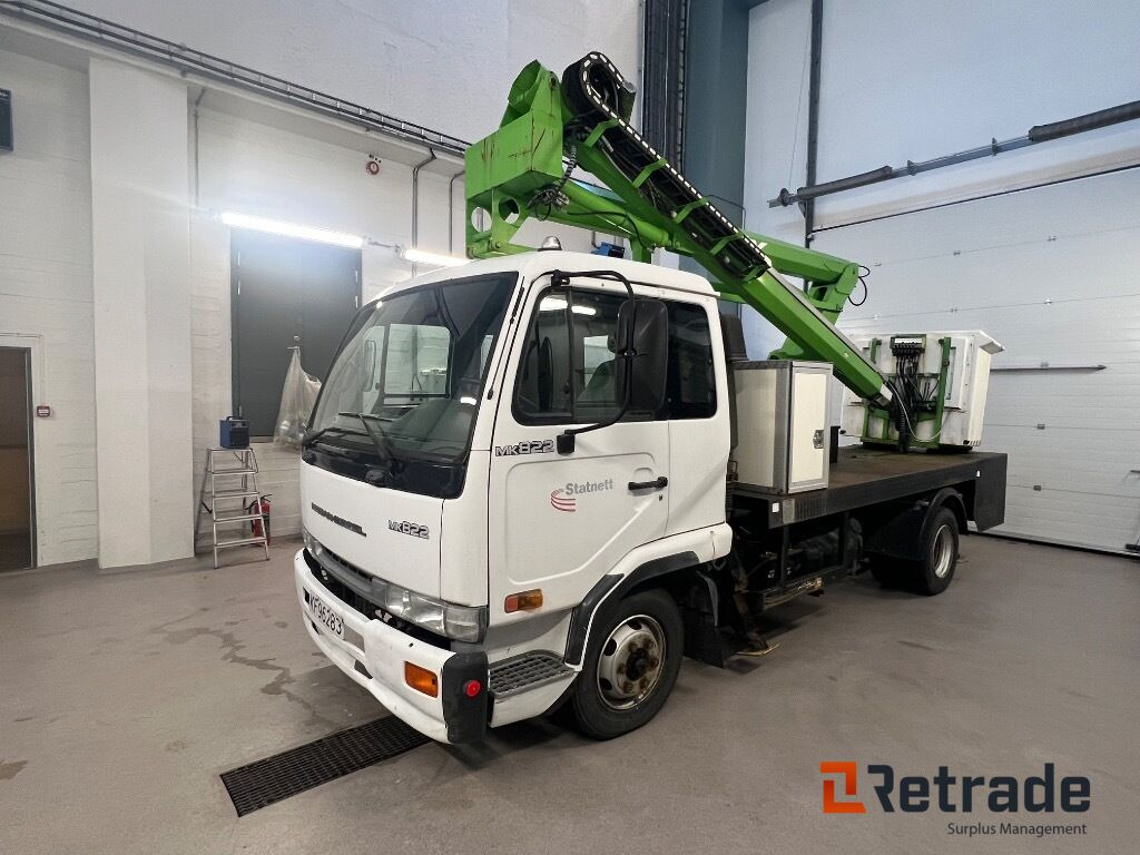 Crane truck NISSAN MK822 + Nifty lift V160 - 车载空中平台:图3 Crane truck NISSAN MK822 + Nifty lift V160 - 车载空中平台:图3