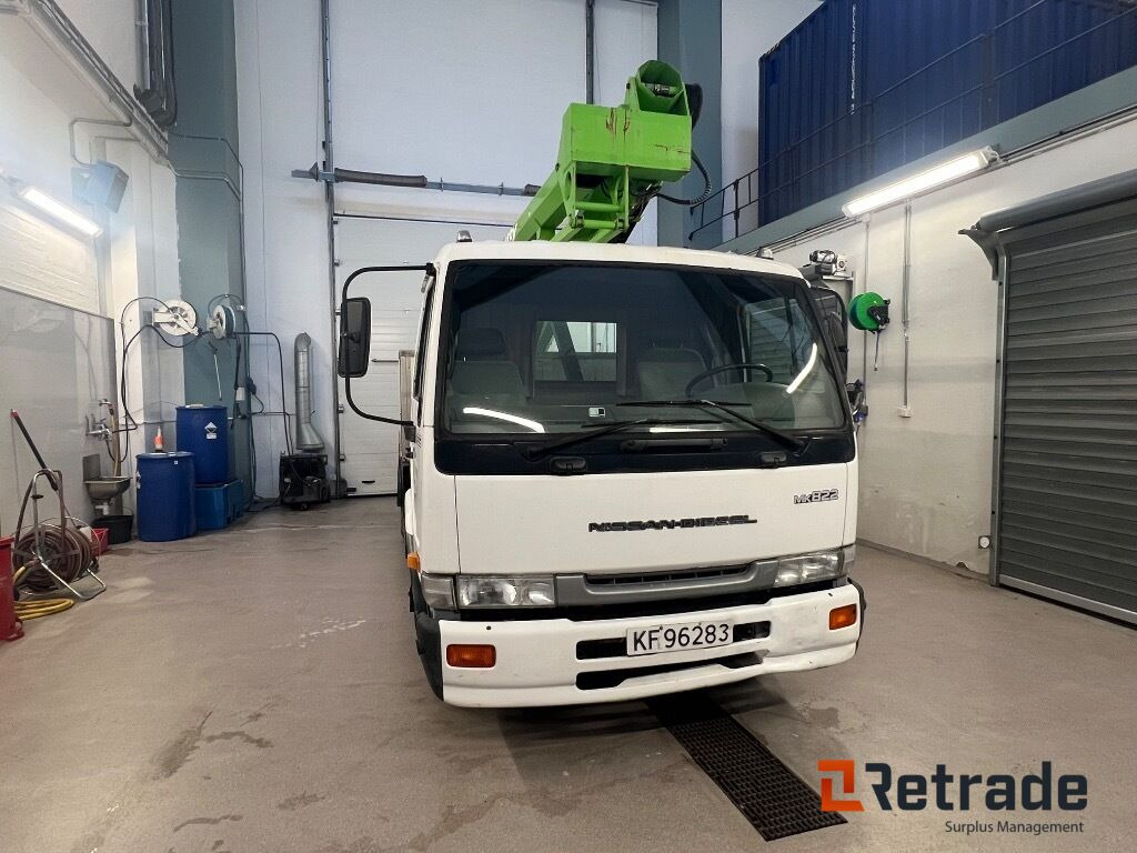 Crane truck NISSAN MK822 + Nifty lift V160 - 车载空中平台:图1 Crane truck NISSAN MK822 + Nifty lift V160 - 车载空中平台:图1