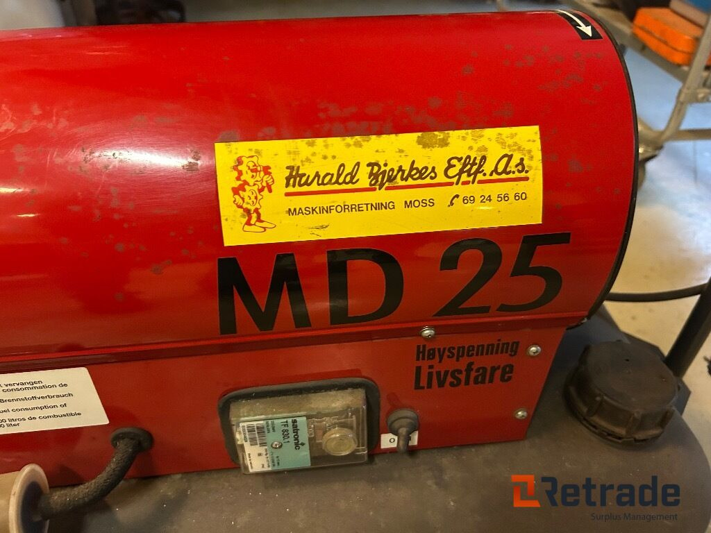 Diesel varmer fra Dantherm MD 25 - 工业设备:图4 Diesel varmer fra Dantherm MD 25 - 工业设备:图4