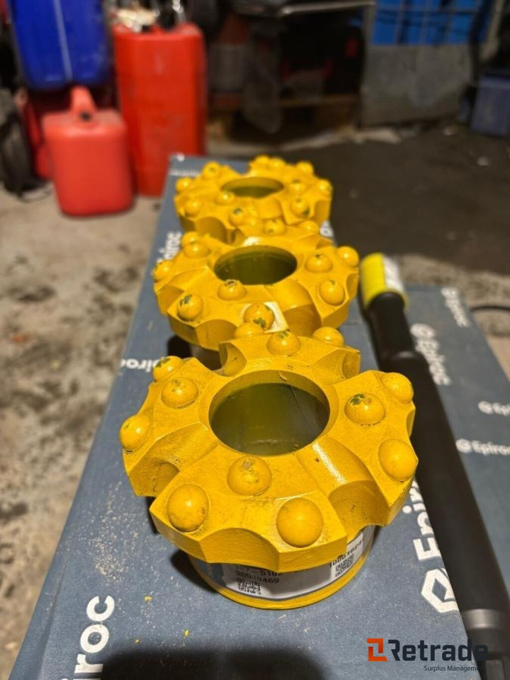Diverse utstyr Epiroc for tunnelboring / Epiroc rock drilling tools - 隧道掘进设备:图1 Diverse utstyr Epiroc for tunnelboring / Epiroc rock drilling tools - 隧道掘进设备:图1