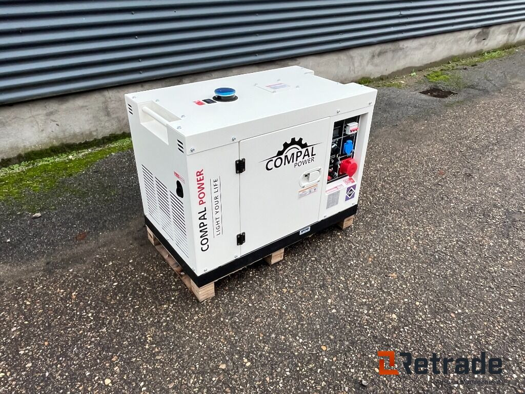 Generator COMPAL POWER VG - R 110 - 10 KW Diesel Generator 10 KW - 建筑机械:图1 Generator COMPAL POWER VG - R 110 - 10 KW Diesel Generator 10 KW - 建筑机械:图1