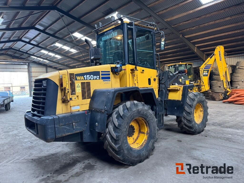 Hjullæsser Komatsu WA 150 - 轮式装载机:图3 Hjullæsser Komatsu WA 150 - 轮式装载机:图3