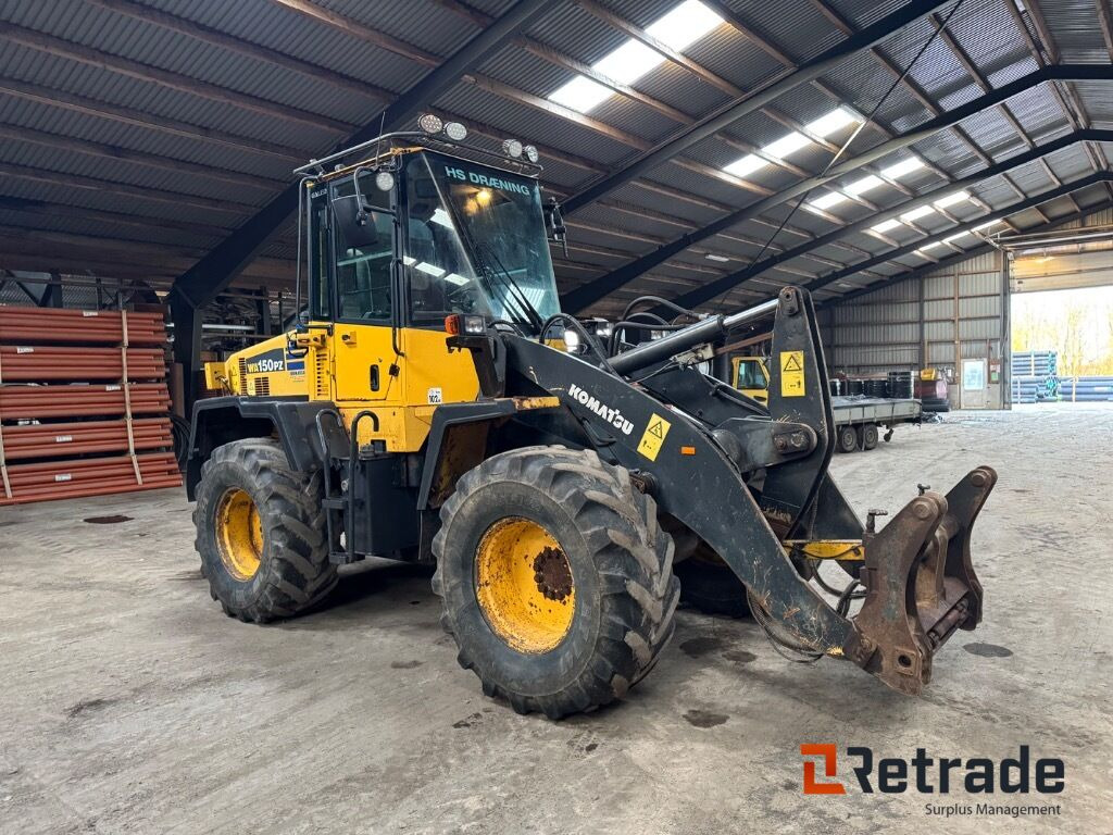 Hjullæsser Komatsu WA 150 - 轮式装载机:图2 Hjullæsser Komatsu WA 150 - 轮式装载机:图2