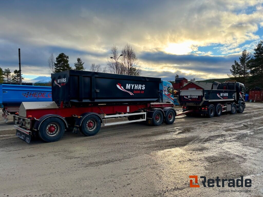 Kassettbilsekipage Scania R730 8X4 - 翻斗车, 滚出式/ 箕斗拖车:图3 Kassettbilsekipage Scania R730 8X4 - 翻斗车, 滚出式/ 箕斗拖车:图3