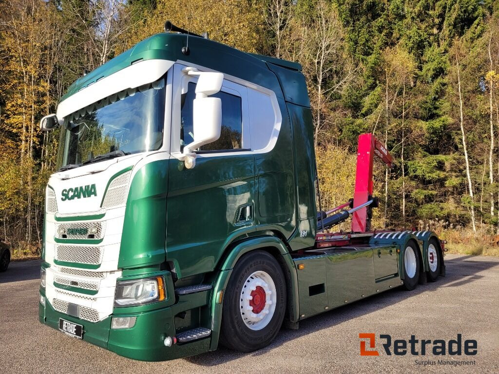 Lastväxlare SCANIA R580 V8 Next Gen LB6X2*4 Euro 6 - 吊钩升降车, 起重车:图1 Lastväxlare SCANIA R580 V8 Next Gen LB6X2*4 Euro 6 - 吊钩升降车, 起重车:图1