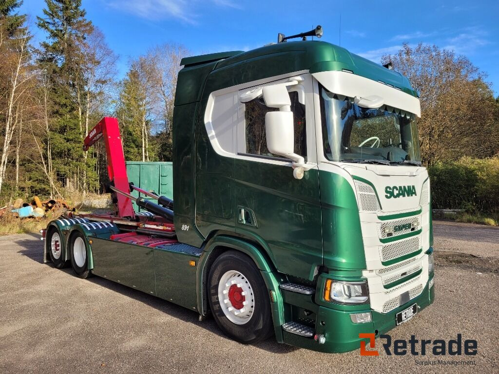Lastväxlare SCANIA R580 V8 Next Gen LB6X2*4 Euro 6 - 吊钩升降车, 起重车:图3 Lastväxlare SCANIA R580 V8 Next Gen LB6X2*4 Euro 6 - 吊钩升降车, 起重车:图3
