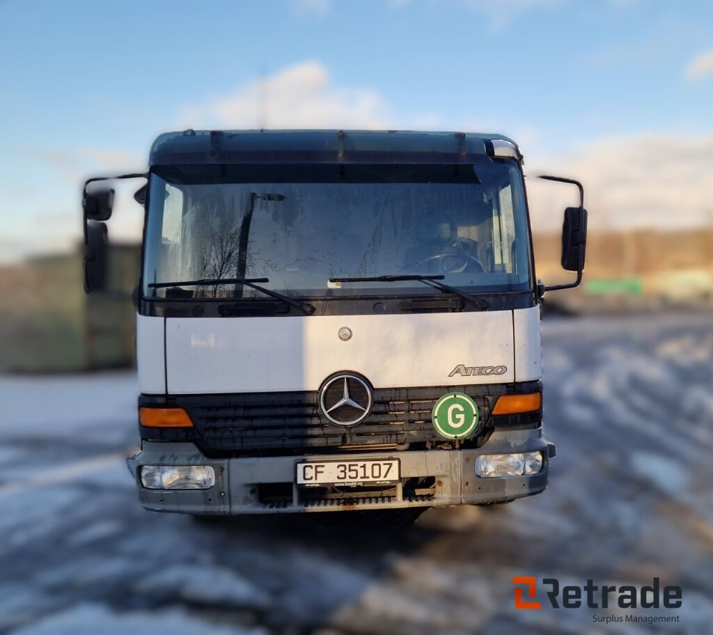 Mercedes-Benz Atego 818L med 6 meter plan og kran - 栏板式/ 平板卡车, 起重车:图5 Mercedes-Benz Atego 818L med 6 meter plan og kran - 栏板式/ 平板卡车, 起重车:图5