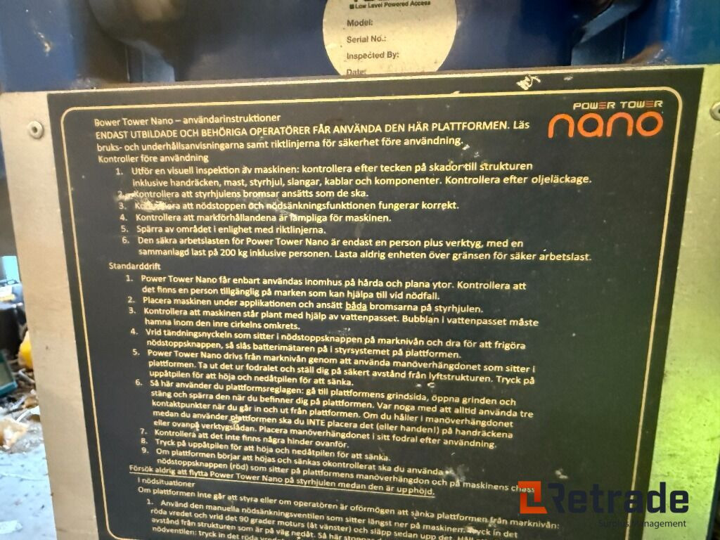 Pelarlift Nano Lift - 垂直桅杆升降机:图5 Pelarlift Nano Lift - 垂直桅杆升降机:图5