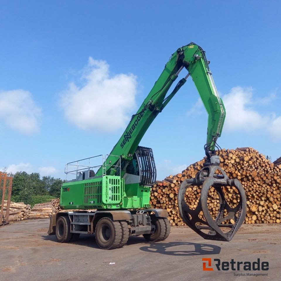Sennebogen 735 E Hjullæsser. - 垃圾/ 工业叉装车:图5 Sennebogen 735 E Hjullæsser. - 垃圾/ 工业叉装车:图5