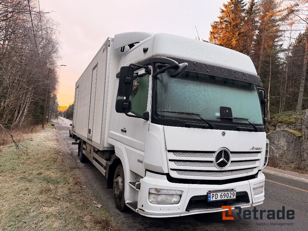 Skapbil MERCEDES-BENZ Atego nylig EU - 厢式卡车:图3 Skapbil MERCEDES-BENZ Atego nylig EU - 厢式卡车:图3