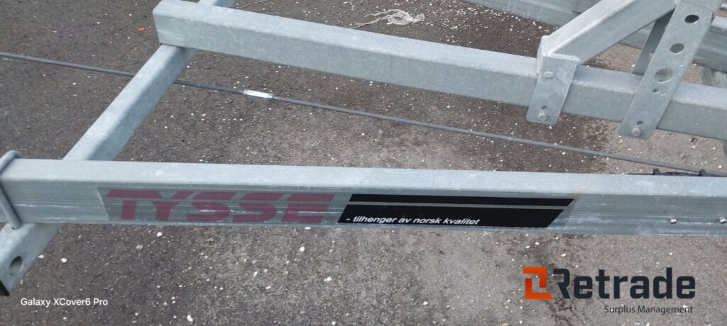 TYSSE 6257, 1300kg, 20Fot, Nesten ny! - 船拖车:图5 TYSSE 6257, 1300kg, 20Fot, Nesten ny! - 船拖车:图5