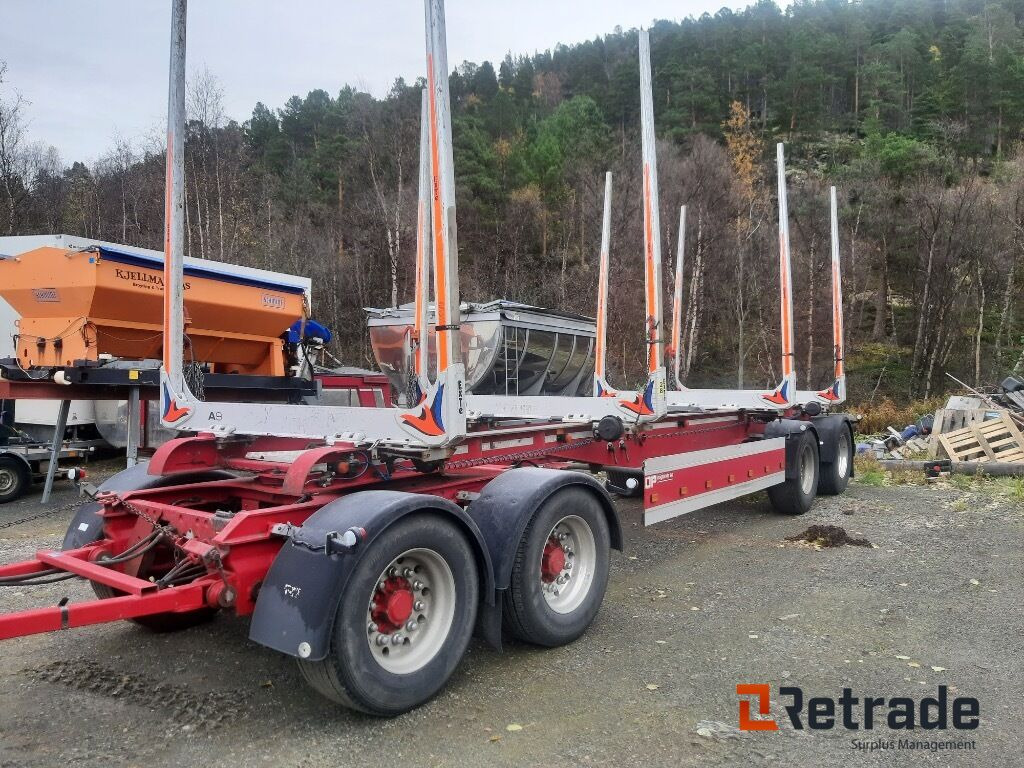 Tømmerhenger HØGLUND - 木材运输拖车:图1 Tømmerhenger HØGLUND - 木材运输拖车:图1