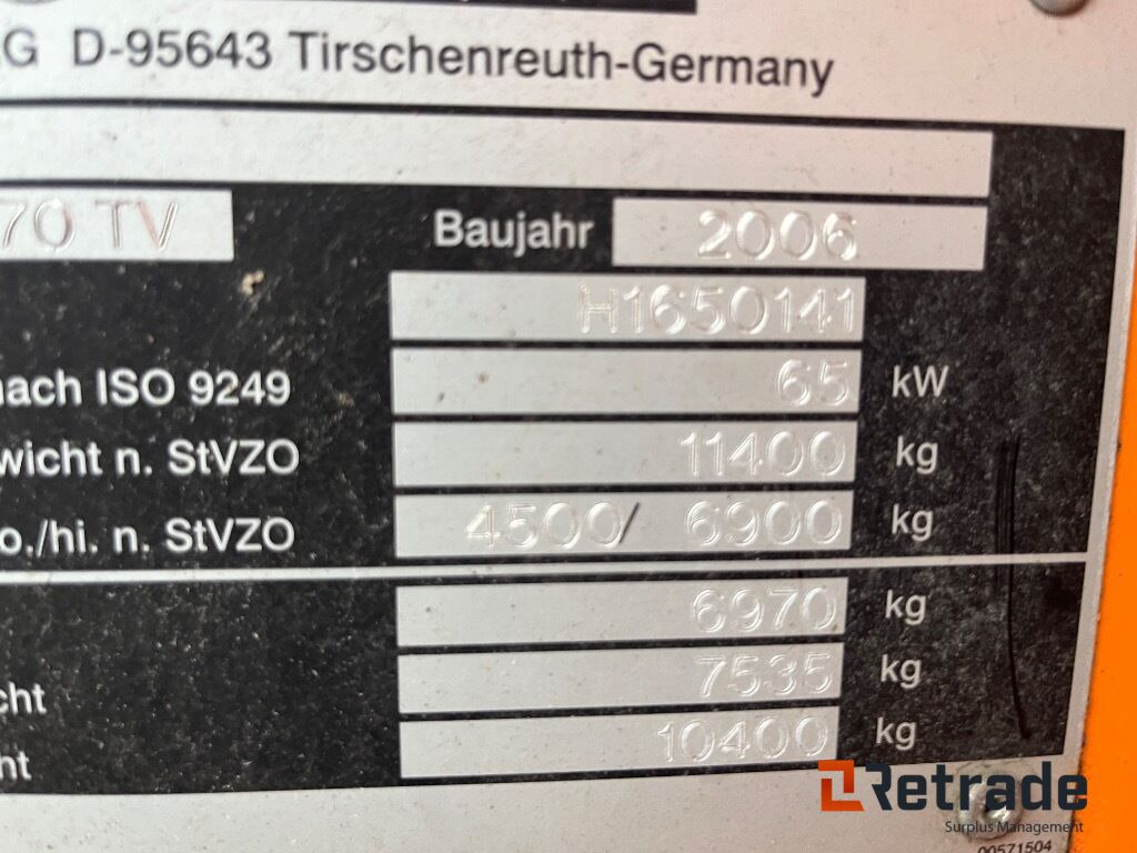 建筑机械 Vejvalse Hamm DV70TV：图36