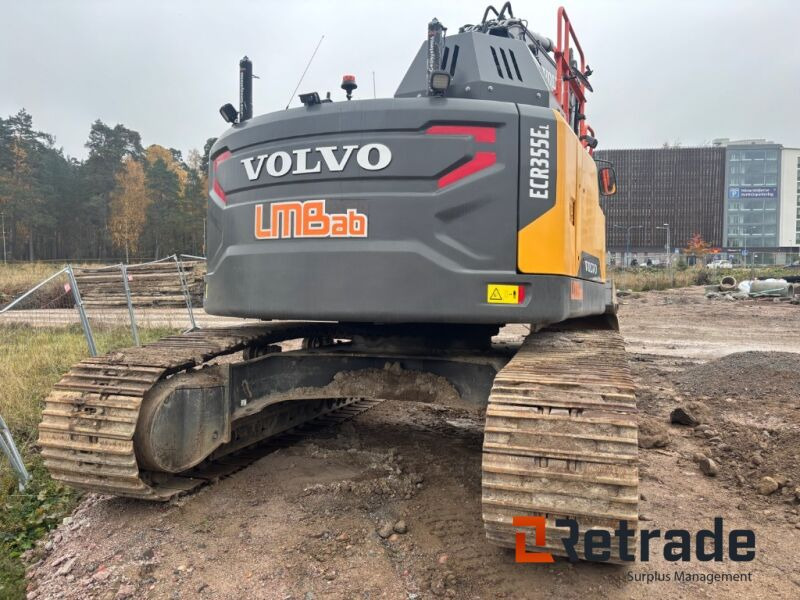 Volvo ECR355 EL - 履带式挖掘机:图4 Volvo ECR355 EL - 履带式挖掘机:图4