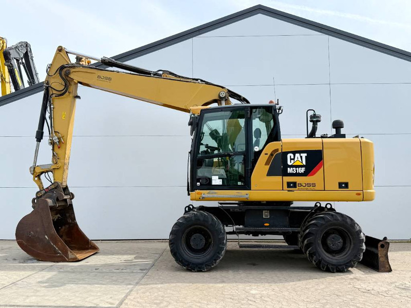 Cat M316F - Quick Coupler / Triple Boom / Auto Lube - 轮式挖掘机:图1 Cat M316F - Quick Coupler / Triple Boom / Auto Lube - 轮式挖掘机:图1