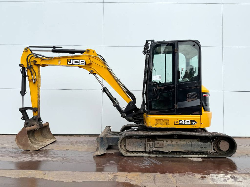 JCB 48Z-1 - Hammer Lines / Quick Coupler - 小型挖掘机:图1 JCB 48Z-1 - Hammer Lines / Quick Coupler - 小型挖掘机:图1