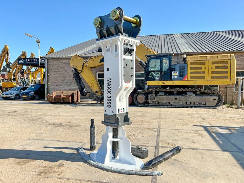 Maxx 3000 hammer / 27-40 Ton / Hydraulic Breaker / - 液压锤 适用于 建筑机械:图4 Maxx 3000 hammer / 27-40 Ton / Hydraulic Breaker / - 液压锤 适用于 建筑机械:图4