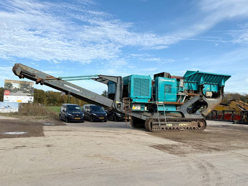 Powerscreen Premiertrak 1180 - Jaw Crusher / CAT Engine - 移动破碎机:图2 Powerscreen Premiertrak 1180 - Jaw Crusher / CAT Engine - 移动破碎机:图2