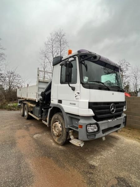 Mercedes Actros 3336 - 翻斗车, 起重车:图2 Mercedes Actros 3336 - 翻斗车, 起重车:图2