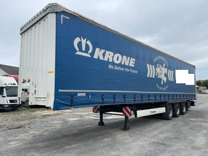 Krone SD Hubdach verbreiterbar Edscha Standard - 侧帘半拖车:图1 Krone SD Hubdach verbreiterbar Edscha Standard - 侧帘半拖车:图1