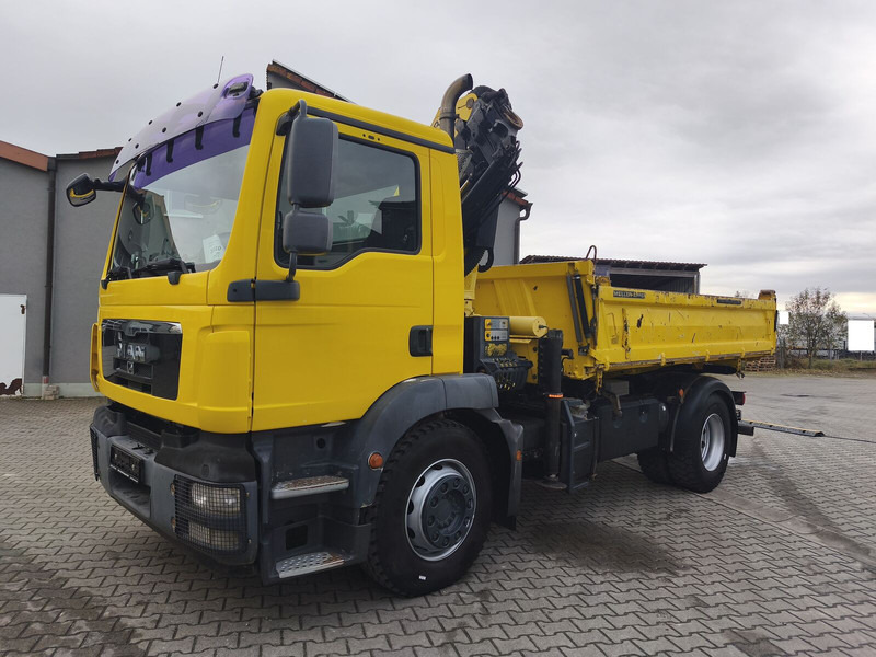 MAN TGM 18.290 4x2 BB Meiller Palfinger PK 14002EH D 14,5 m - 翻斗车, 起重车:图3 MAN TGM 18.290 4x2 BB Meiller Palfinger PK 14002EH D 14,5 m - 翻斗车, 起重车:图3