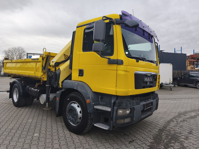 MAN TGM 18.290 4x2 BB Meiller Palfinger PK 14002EH D 14,5 m - 翻斗车, 起重车:图4 MAN TGM 18.290 4x2 BB Meiller Palfinger PK 14002EH D 14,5 m - 翻斗车, 起重车:图4