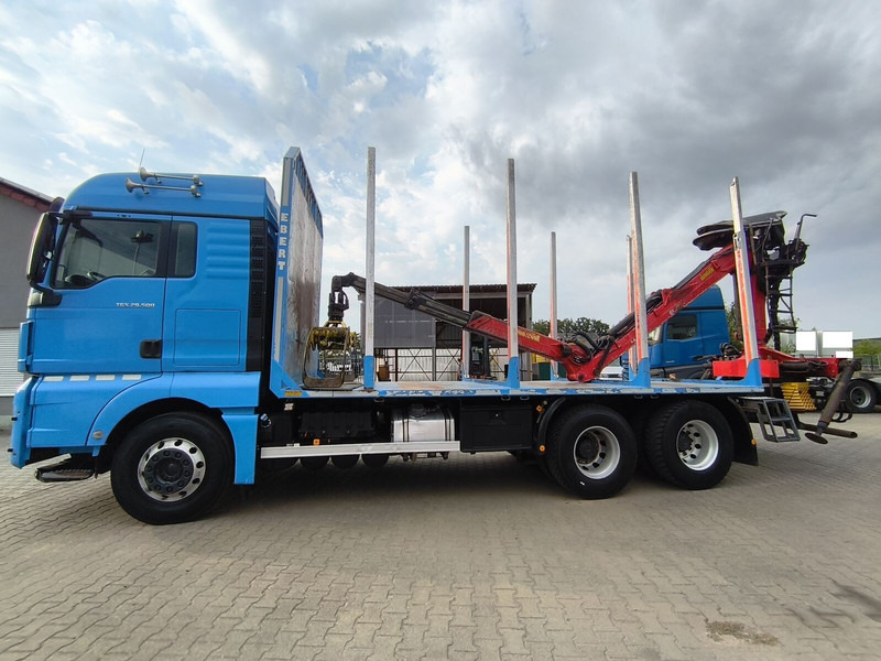MAN TGX 26.500 Holz-LKW Euro6 6x4 Holztransporter m Palfinger (16) - 木材运输车, 起重车:图5 MAN TGX 26.500 Holz-LKW Euro6 6x4 Holztransporter m Palfinger (16) - 木材运输车, 起重车:图5