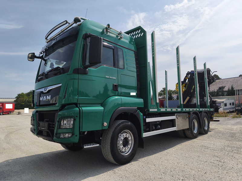 MAN TGX 33.500 Holz LKW Euro6 6x4 (9) - 木材运输车, 起重车:图1 MAN TGX 33.500 Holz LKW Euro6 6x4 (9) - 木材运输车, 起重车:图1