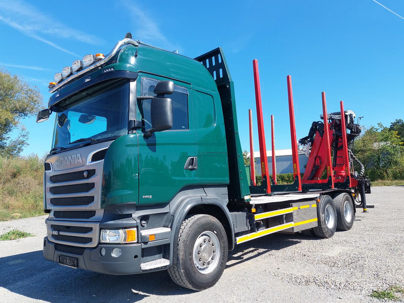 Scania R490 6x4 Euro 6 Kurzholz Palfinger AHK (2) - 木材运输车, 起重车:图1 Scania R490 6x4 Euro 6 Kurzholz Palfinger AHK (2) - 木材运输车, 起重车:图1