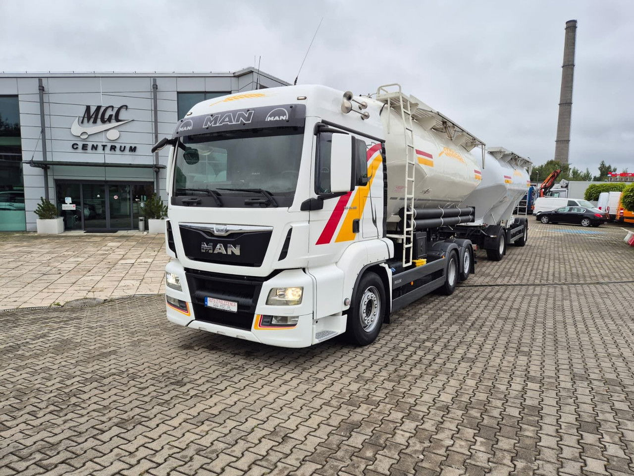 MAN TGS 26.480 Spritzer / 1 Owner /for transporting bulk materials - 卡车:图5 MAN TGS 26.480 Spritzer / 1 Owner /for transporting bulk materials - 卡车:图5