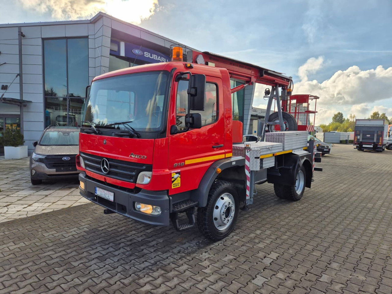 Mercedes-Benz Atego 918 4x4 / 16 M Lift / Serviced - 车载空中平台:图2 Mercedes-Benz Atego 918 4x4 / 16 M Lift / Serviced - 车载空中平台:图2