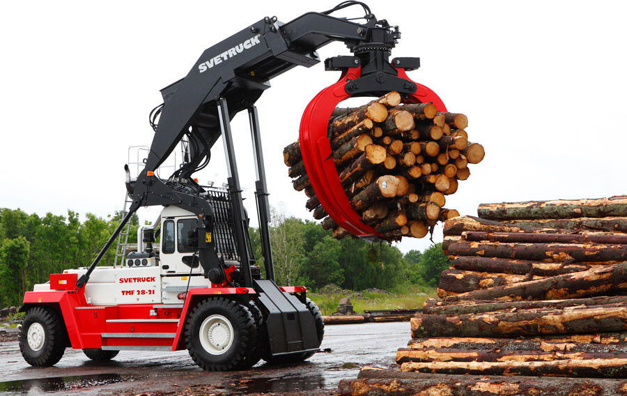 SVETRUCK TMF 12/9 HB / 1 Owner / Elme Spreader / Wood LOG A RM - 前移式堆垛机:图1 SVETRUCK TMF 12/9 HB / 1 Owner / Elme Spreader / Wood LOG A RM - 前移式堆垛机:图1