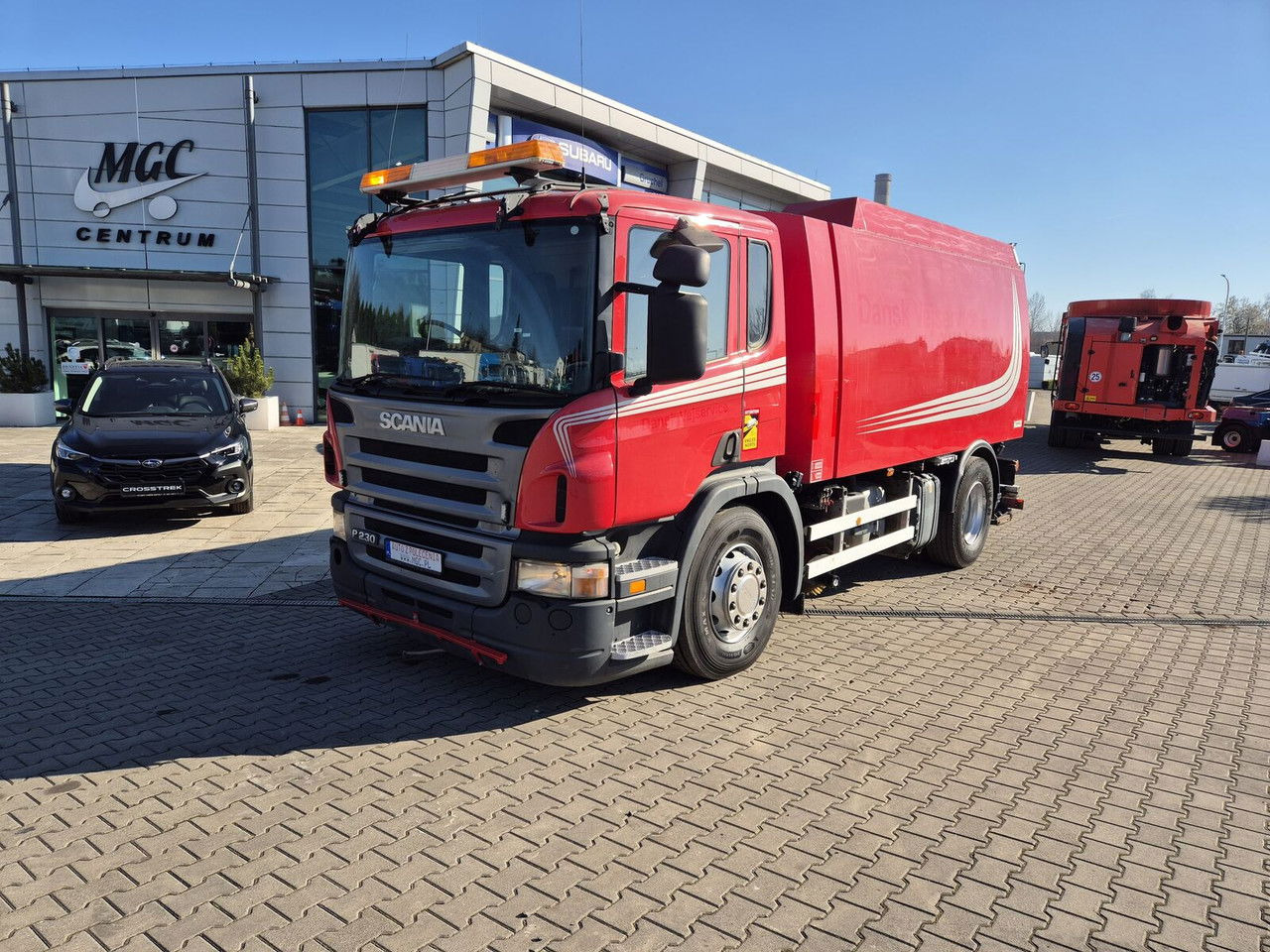 Scania P230 4X2 / Sweeper / Johnston VX800 / Sprayer / LOW Mileage / Scania P230 4X2 / Sweeper / Johnston VX800 / Sprayer / LOW Mileage / - 道路清扫机:图1 Scania P230 4X2 / Sweeper / Johnston VX800 / Sprayer / LOW Mileage / Scania P230 4X2 / Sweeper / Johnston VX800 / Sprayer / LOW Mileage / - 道路清扫机:图1