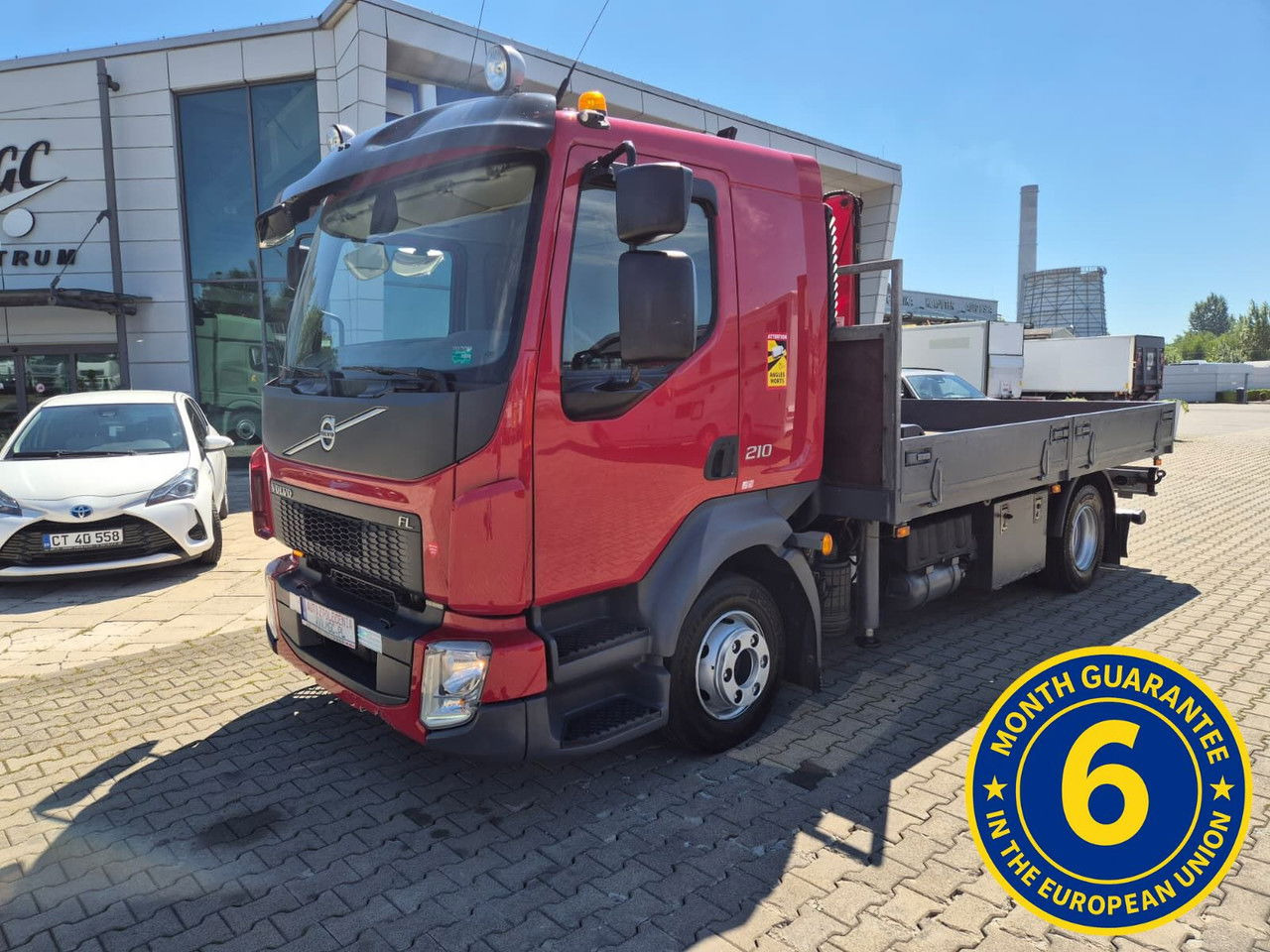Volvo FL 210 1 Owner / LOW KM / Fassi - 栏板式/ 平板卡车, 起重车:图1 Volvo FL 210 1 Owner / LOW KM / Fassi - 栏板式/ 平板卡车, 起重车:图1