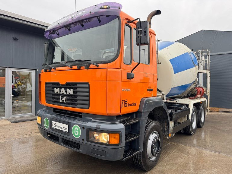 MAN 27.414 FE 410A 6x4 stetter - 7m3 - euro 3 - 混凝土搅拌车:图1 MAN 27.414 FE 410A 6x4 stetter - 7m3 - euro 3 - 混凝土搅拌车:图1