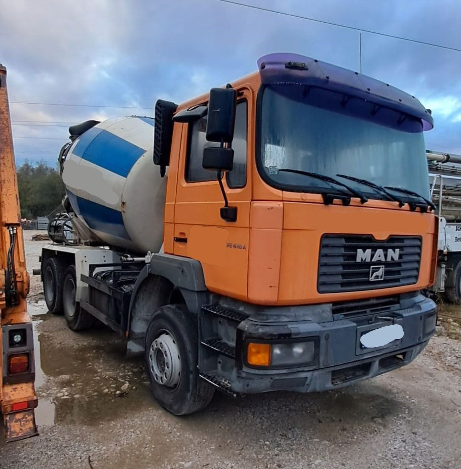 MAN FE 410A 6x4 mixer - 7m3 - euro 3 - 混凝土搅拌车:图2 MAN FE 410A 6x4 mixer - 7m3 - euro 3 - 混凝土搅拌车:图2