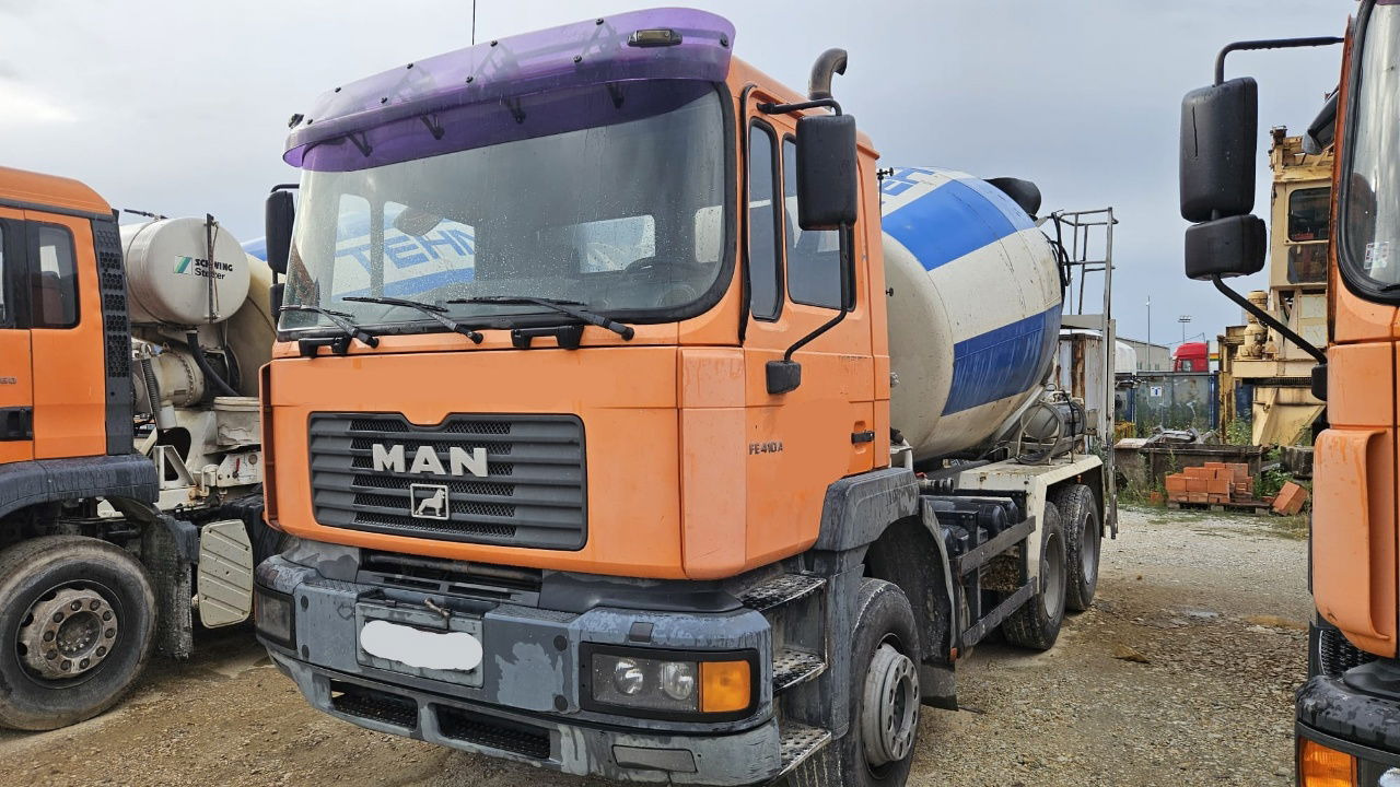 MAN FE 410A 8x4 mixer - 7m3 - euro 3 - 混凝土搅拌车:图1 MAN FE 410A 8x4 mixer - 7m3 - euro 3 - 混凝土搅拌车:图1