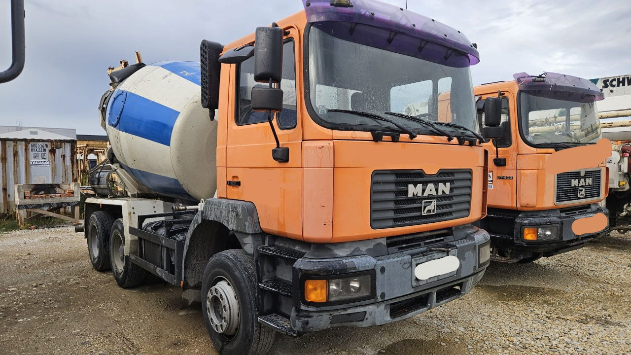MAN FE 410A 8x4 mixer - 7m3 - euro 3 - 混凝土搅拌车:图2 MAN FE 410A 8x4 mixer - 7m3 - euro 3 - 混凝土搅拌车:图2