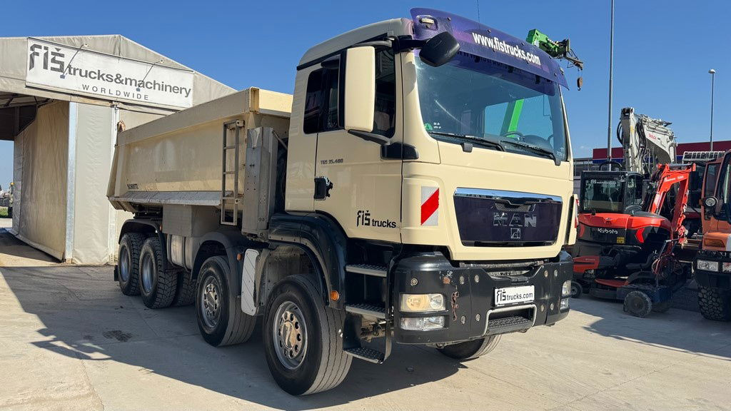 MAN TGS 35.480 8x4 dumper tipper - 翻斗车:图3 MAN TGS 35.480 8x4 dumper tipper - 翻斗车:图3
