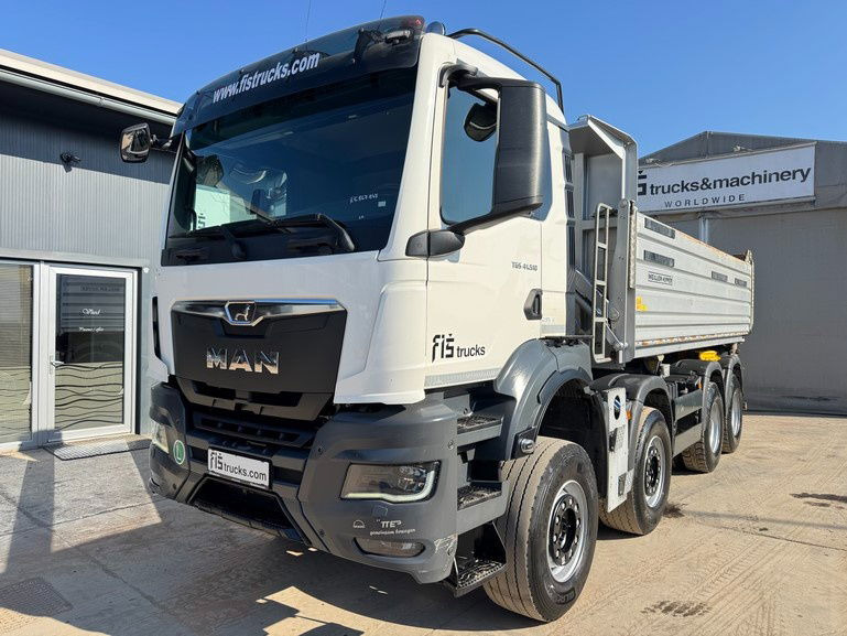 MAN TGS 41.510 8x4 Meiller bordmatic tipper - retarder - Euro 6 - 翻斗车:图1 MAN TGS 41.510 8x4 Meiller bordmatic tipper - retarder - Euro 6 - 翻斗车:图1