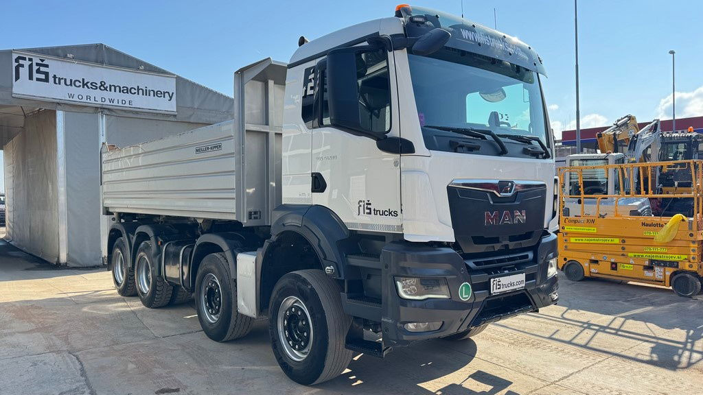 MAN TGS 41.510 8x4 Meiller bordmatic tipper - retarder - Euro 6 - 翻斗车:图3 MAN TGS 41.510 8x4 Meiller bordmatic tipper - retarder - Euro 6 - 翻斗车:图3