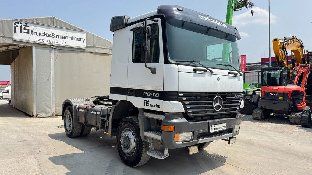Mercedes-Benz Actros 2040 AS 4x4 tractor unit - tipp. hydr. - 牵引车:图3 Mercedes-Benz Actros 2040 AS 4x4 tractor unit - tipp. hydr. - 牵引车:图3